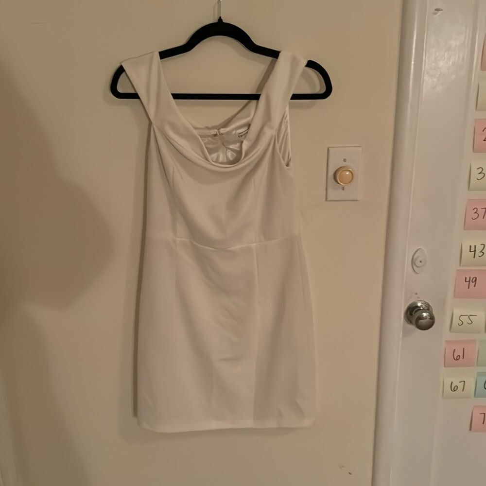 Tony Heart Ginger Off the Shoulder Dress